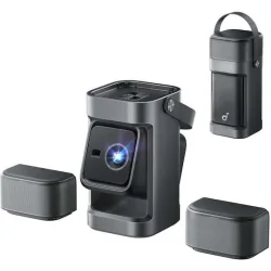 Komet Nebula P1 Mini Projector DLP Full HD Λάμπας LED με Wi-Fi και Ενσωματωμένα Ηχεία