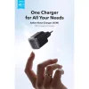 Anker Φορτιστής Χωρίς Καλώδιο GaN με Θύρα USB-C 45W Power Delivery Μαύρος (Nano)