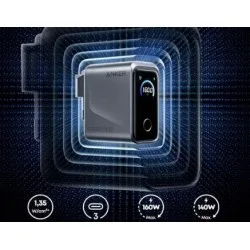 Anker USB-C Φορτιστής Laptop 160W 5.36A με Αποσπώμενο Καλώδιο ΤροφοδοσίαςΚωδικός: A2687341