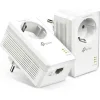 TP-LINK TL-PA7017P KIT v1 Powerline Διπλό για Ενσύρματη Σύνδεση με Passthrough Πρίζα και Θύρα Gigabit Ethernet