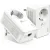 TP-LINK TL-PA7017P KIT v1 Powerline Διπλό για Ενσύρματη Σύνδεση με Passthrough Πρίζα και Θύρα Gigabit Ethernet