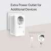 TP-LINK TL-PA7017P KIT v1 Powerline Διπλό για Ενσύρματη Σύνδεση με Passthrough Πρίζα και Θύρα Gigabit Ethernet