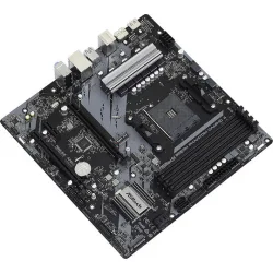 ASROCK MB B550M PHANTOM GAMING 4, SOCKET AMD AM4, CS AMD B550, 4 DIMM SOCKETS DDR4, HDMI/DP, PCI-E GEN 4.0, GIGABIT LAN, MICRO-ATX, 2YW.