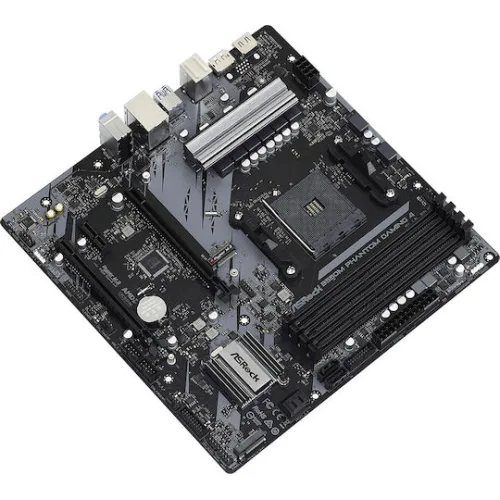 ASROCK MB B550M PHANTOM GAMING 4, SOCKET AMD AM4, CS AMD B550, 4 DIMM SOCKETS DDR4, HDMI/DP, PCI-E GEN 4.0, GIGABIT LAN, MICRO-ATX, 2YW.
