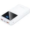 Vention FHLW0 Power Bank 20000mAh 22.5W με 2 Θύρες USB-A και Θύρα USB-C Power Delivery / Quick Charge Λευκό