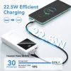 Vention FHLW0 Power Bank 20000mAh 22.5W με 2 Θύρες USB-A και Θύρα USB-C Power Delivery / Quick Charge Λευκό