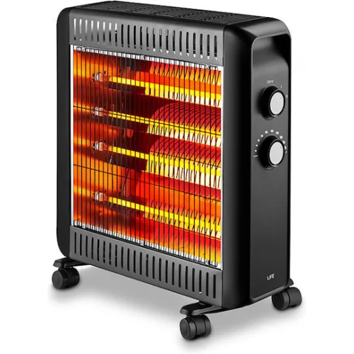 Life Cozy Σόμπα Χαλαζία με Θερμοστάτη 2200WΚωδικός: 221-0193
