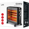 Life Cozy Σόμπα Χαλαζία με Θερμοστάτη 2200WΚωδικός: 221-0193