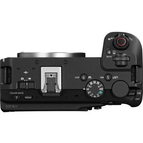 Canon EOS R6 V Mirrorless Φωτογραφική Μηχανή Body Μαύρη