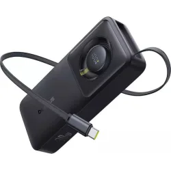 Baseus Free2Pull Power Bank 10000mAh 30W με Θύρα USB-C Power Delivery / Quick Charge Μαύρο