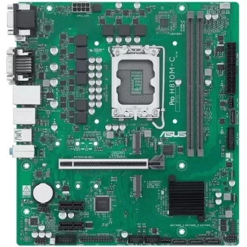 ASUS MOTHERBOARD PRO H810M-C-CSM, DDR5 ,1851 MATX