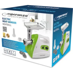 Esperanza Μηχανή Άλεσης Κιμά 600W Πράσινη
Κωδικός: EKM012G