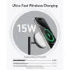 ANKER MagGo 3 in 1 Wireless Charging Stand Black 15W