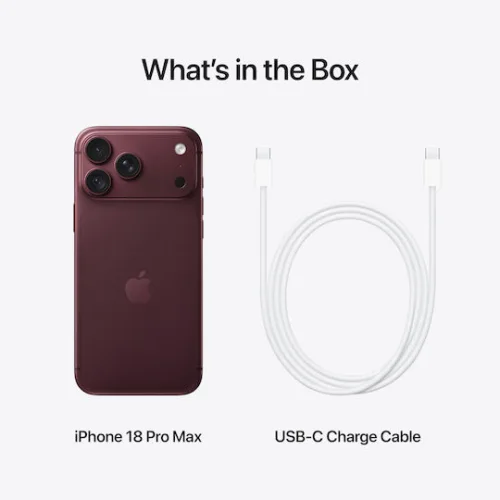 AppleIPhone 18 Pro Max (12/256GB) Burgundy