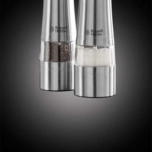 Russell Hobbs Classics Σετ Ηλεκτρικοί Μύλοι Μπαχαρικών Inox σε Ασημί Χρώμα 2τμχΚωδικός: 23460
