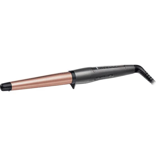 RemingtonCurling Wand Keratin Protect Κωνικό Ψαλίδι Μαλλιών για Μπούκλες & Γάντι Προστασίας CI83V6