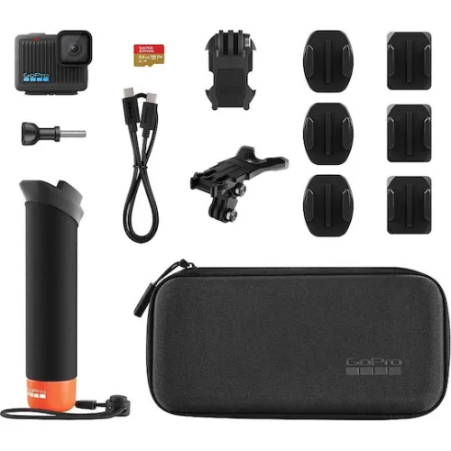 GoProHero Action Camera 4K Ultra HD Υποβρύχια Standard με Οθόνη Αφής 1.7" και Wi-Fi Μαύρη