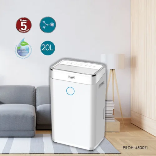 PrimoPRDH-45007 Αφυγραντήρας με Συμπιεστή και Ιονιστή 20lt