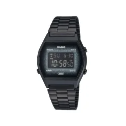 Casio Vintage Edgy Ψηφιακό Ρολόι Μπαταρίας με Μαύρο Μεταλλικό Μπρασελέ (B640WBG-1BEF) (CASB640WBG1BEF)
