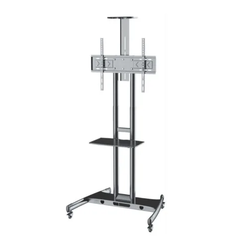 AxRed ZEUS 32”-85” Bάση TV με Ράφι & Κανάλι Απόκρυψης Καλωδίων (11962) (AXZEUS)