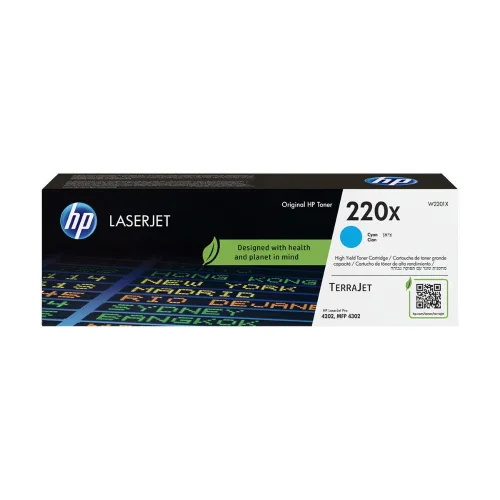 HP 220X Cyan Original LaserJet Toner