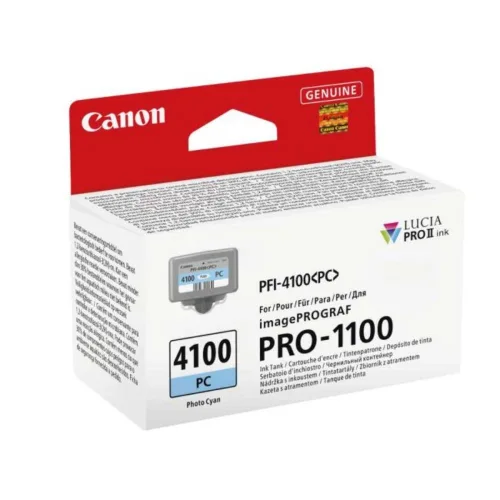 Canon Μελάνι Inkjet PFI4100PC Photo Cyan (6781C001) (CANPFI-4100PC) *