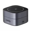 Ugreen Qi Inductive charger 2in1 for iPhone AirPods W256 20W black + USB-C to USB-C cable 1m (35278) (UGR35278)
