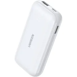 Ugreen Powerbank 10000mAh Nexode PB501 USB + USB-C 30W PD bialy (25189) (UGR25189)