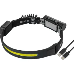 Brennenstuhl LuxPremium SL 500 A Επαναφορτιζόμενος Φακός Κεφαλής LED 500lm με Αισθητήρα Ενεργοποίησης, IP44 (1173760000) (BNN1173760000)