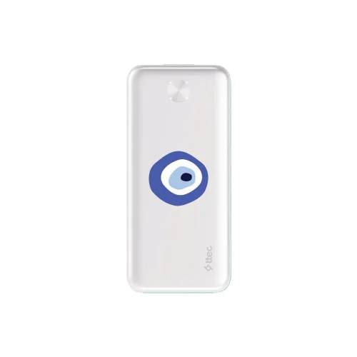 ttec ReCharger 10.000mAh Powerbank white (print) (2BB234B) (TTEC2BB234B)