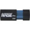 Patriot Supersonic Rage Lite 128 GB Black/Blue USB-A 3.2 Gen 1 (PEF128GRLB32U) (PATRPEF128GRLB32U)