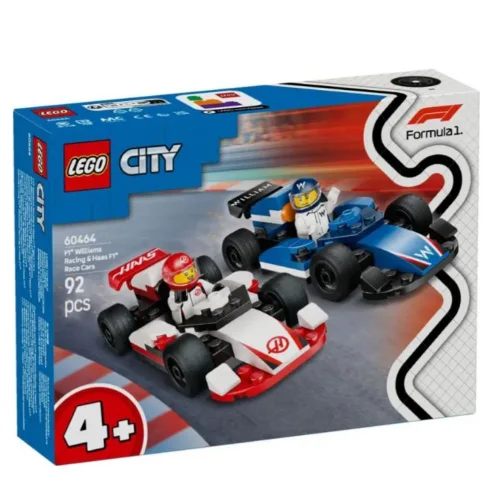 Lego City F1 Williams Racing And Haas F1 Racing Cars (60464) (LGO60464)