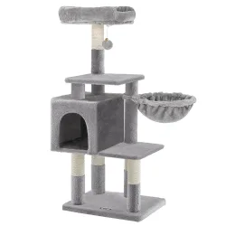 Feandrea Cat Tower, Height 110 cm, up to 3 cats (PCT52W) (FEAPCT52W)