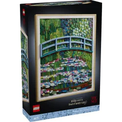 Lego Art Claude Monet Bridge over a Water Lily Pond (31220) (LGO31220)