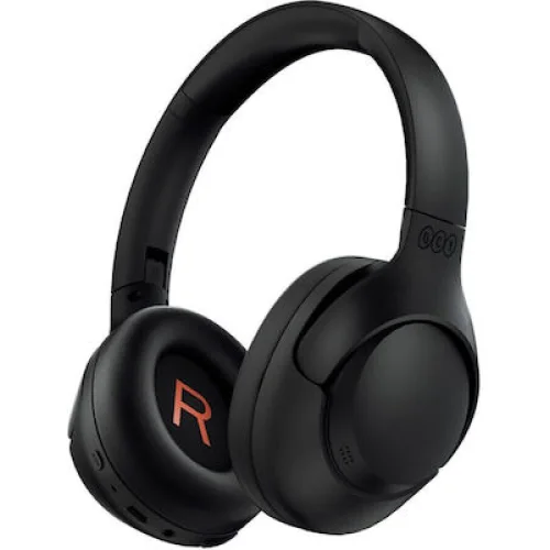 QCY H3 Headset Black - Hybrid Feed Noise Canceling with 4 mode ANC Button - 60h battery