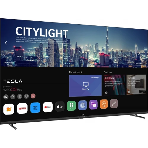Tesla 65E645BUW Smart Τηλεόραση 65" UHD WebOS