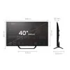 Tesla LED TV 40" 40E655BFS FHD Google TV