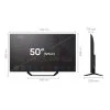 Tesla 50E655BUS Smart Τηλεόραση 50" UHD Google TV
