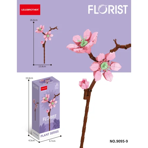 Lelebrother | Florist - Plant Series - Peach Blossom