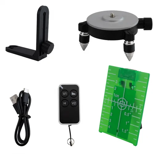 Bormann Pro BDM6900 Αυτορυθμιζόμενο Γραμμικό Αλφάδι Laser Πράσινης Δέσμης με Εύρος Εργασίας 30m