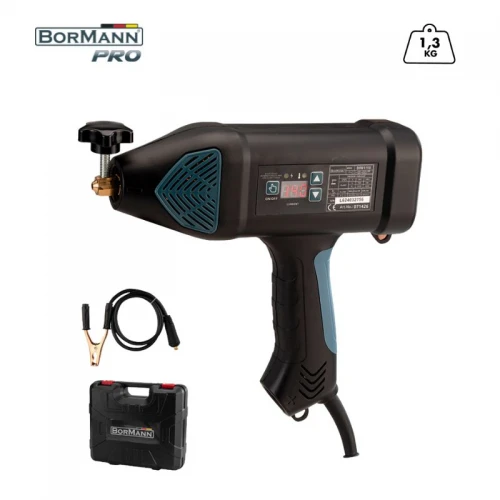 ΦΟΡΗΤΟ ΠΙΣΤΟΛΙ ΗΛΕΚΤΡΟΣΥΓΚΟΛΛΗΣΗΣ INVERTER 140A 1,6-3,2mm, ΨΗΦ.ΟΘΟΝΗ BORMANN BIW1110