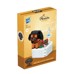 Zuanma Dog Building Block Series - Dachshund