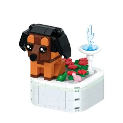 Zuanma Dog Building Block Series - Dachshund