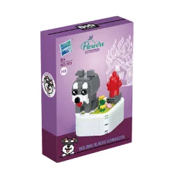 Zuanma Dog Building Block Series - Schnauzer