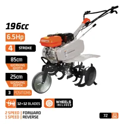Nakayama MB6000 Τετράχρονο Σκαπτικό Βενζίνης 6.5hp/196cc με Χειρόμιζα