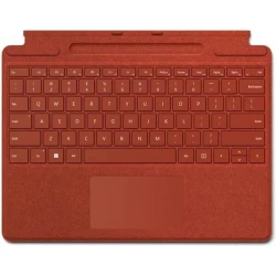 Microsoft Surface Pro Signature Πληκτρολόγιο με Touchpad για Tablet Αγγλικό UK Poppy Red | Εκθεσιακο