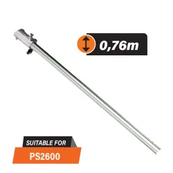 NAKAYAMA PS2500EXT Προεκταση Κονταροπριονου Ps2500/Ps2600/Kps260 0,76M*26Mm 9-9 Δοντια