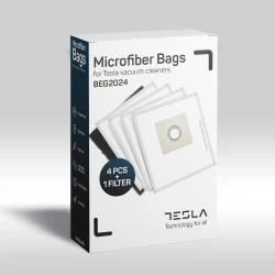 Tesla Σακούλες Microfiber για ηλεκτρική σκούπα BEG2024    