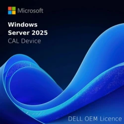 Microsoft 5-pack of Windows Server 2025/2022 Device CALs (STD or DC), Cus Kit