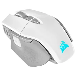 Corsair M65 RGB Ultra Wireless Ασύρματο Gaming Ποντίκι 26000 DPI Λευκό